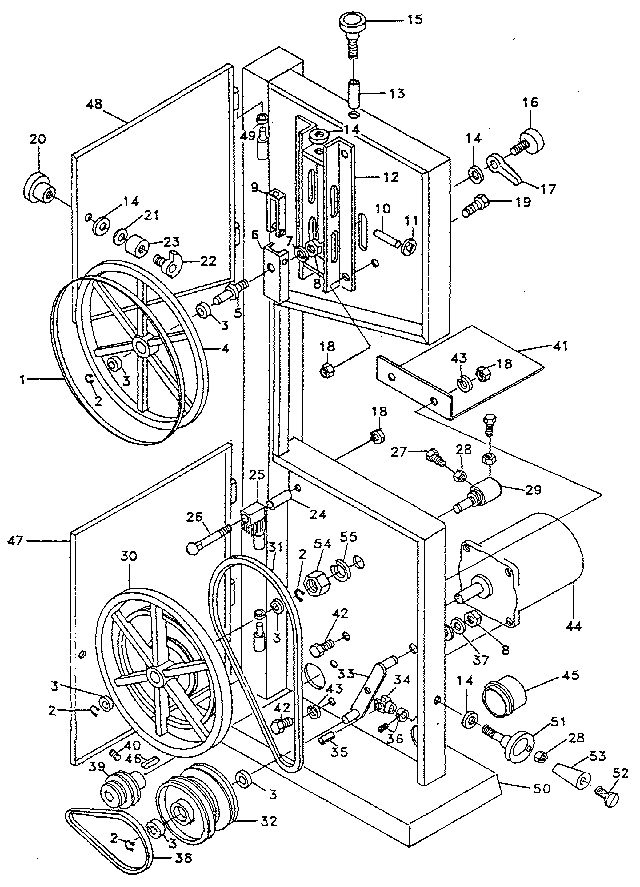 Blade drive