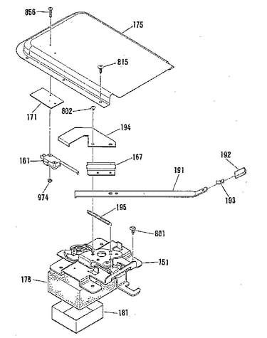 Door lock section