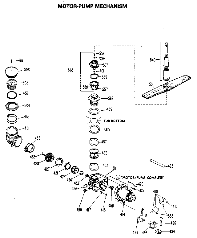 MOTOR-PUMP ASSEMBLY