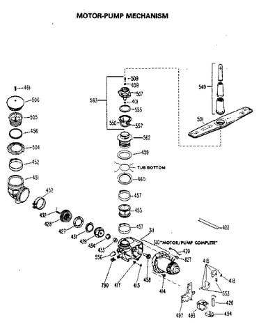 Motor-pump assembly