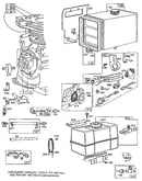 Fuel tank and oil gard switch