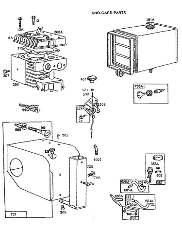 Sno-gard parts