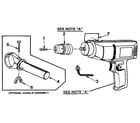 Craftsman 315101420 unit parts and optional handle assembly diagram