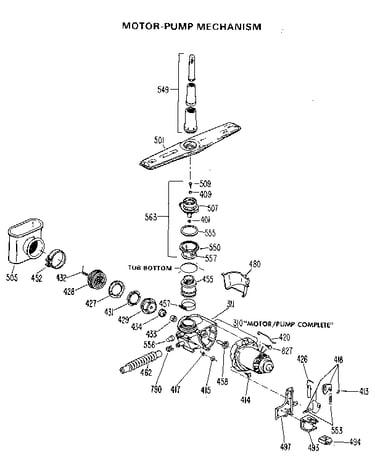 Pump and motor
