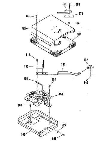 Door lock section