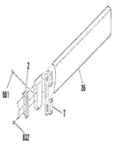 Backguard section