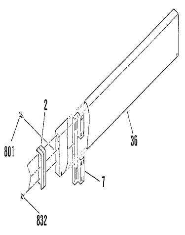 Backguard section