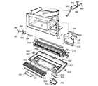 Kenmore 7218815181 grill and duct diagram