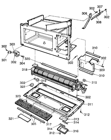 Grill and duct