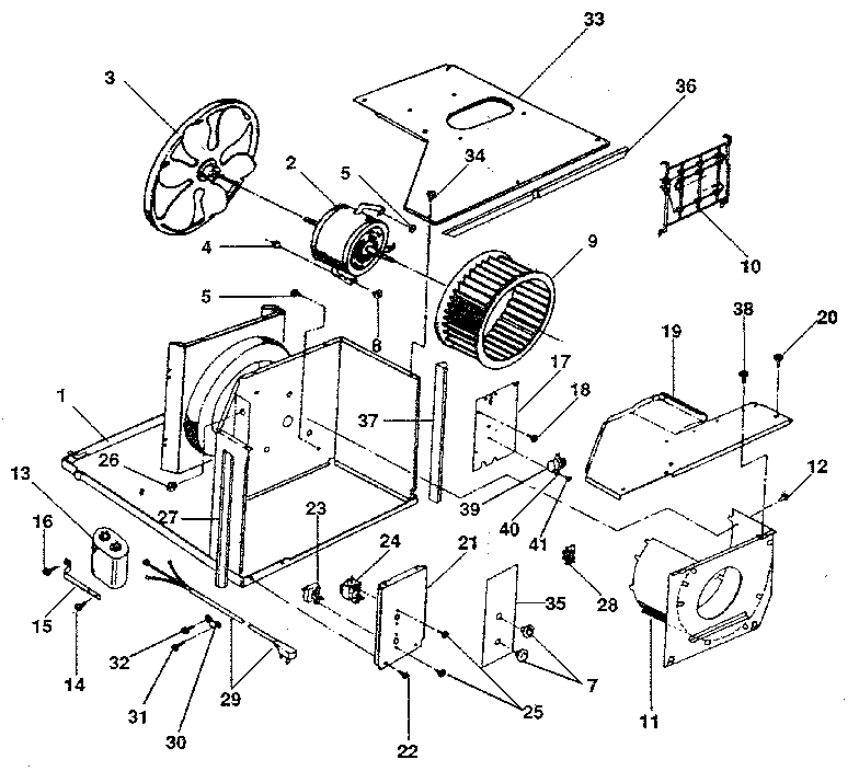 Electric system and air handling