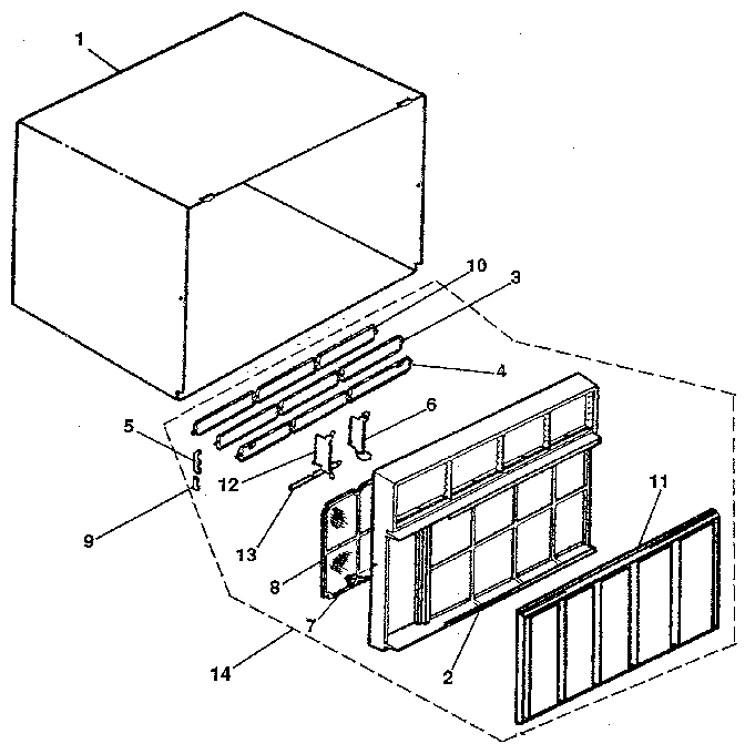 CABINET AND FRONT PANEL