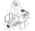 Sears 867744490 non-functional replacement parts diagram