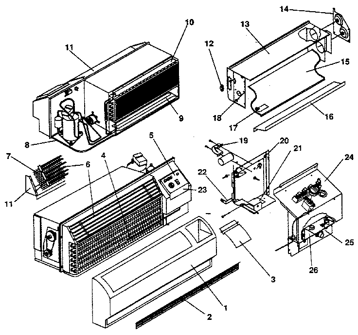 Non functional parts