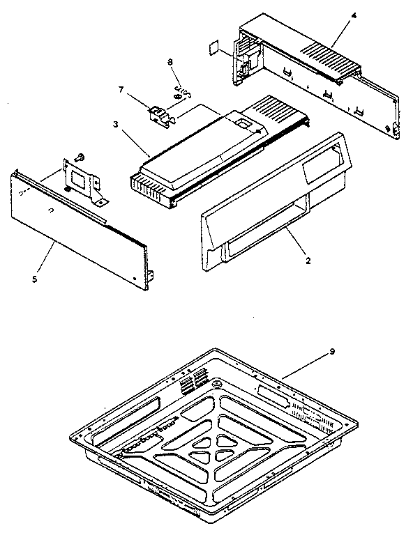 Figure 8-1a. external covers - hp 33440