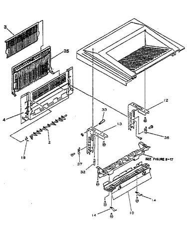 Figure 8-2b. upper main body - hp 33449 (1 of 2)