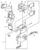 Figure 8-4a. ac power module & upper cooling fan - hp 33440.
