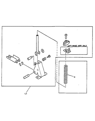 Figure 8-6. hinge assembly