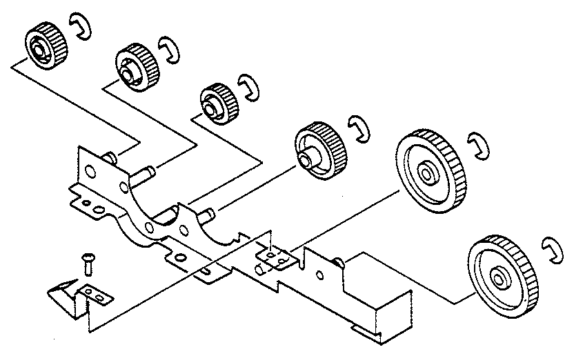 FIGURE 8-9. FEED DRIVE ASSEMBLY