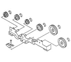 Hewlett Packard HP33449 figure 8-9. feed drive assembly diagram