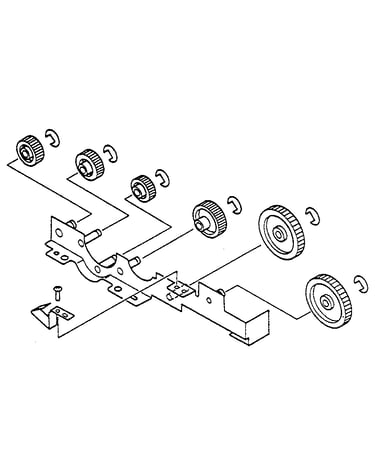 Figure 8-9. feed drive assembly