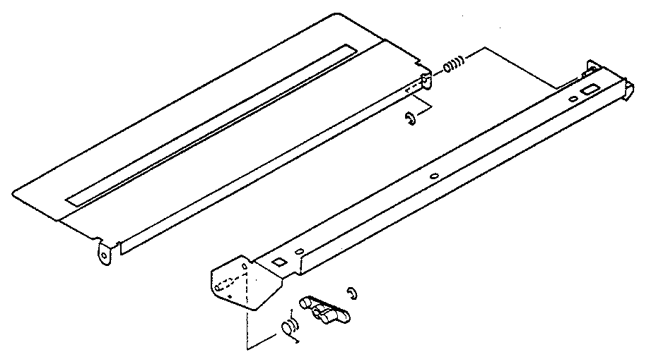 FIGURE 8-10. MIRROR SHUTTER ASSEMBLY