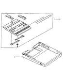 Figure 8-11a. paper tray assembly and top cover - hp 33440
