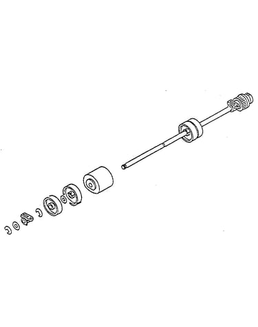 Figure 8-13. feed roller assembly