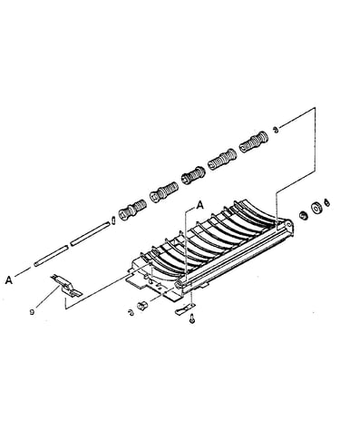 Figure 8-14. feed guide assembly