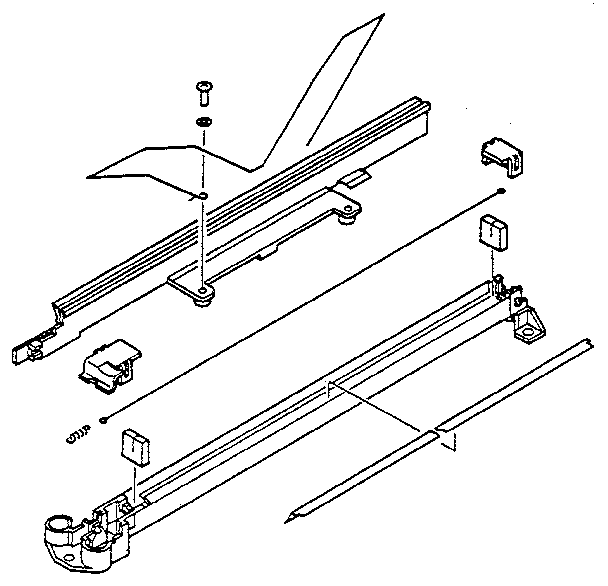 Figure 8-20. transfer corona assembly