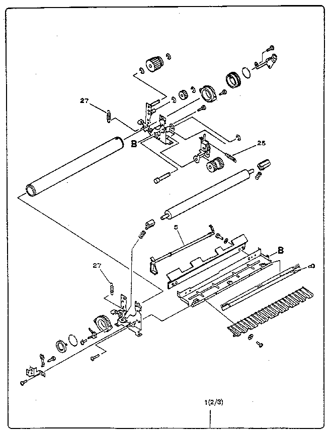 Figure 8-21. fusing assembly (2 of 3)