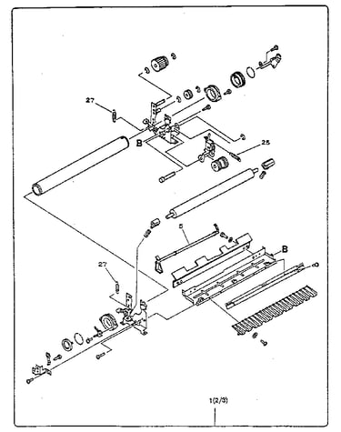 Figure 8-21. fusing assembly (2 of 3)