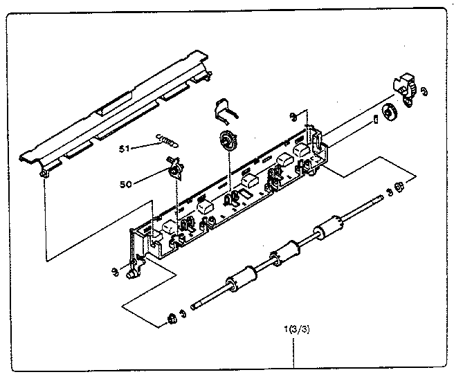 FIGURE 8-21. FUSING ASSEMBLY (3 OF 3)