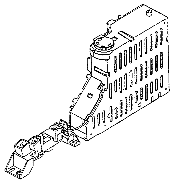 Figure 8-23. high-voltage power supply assembly