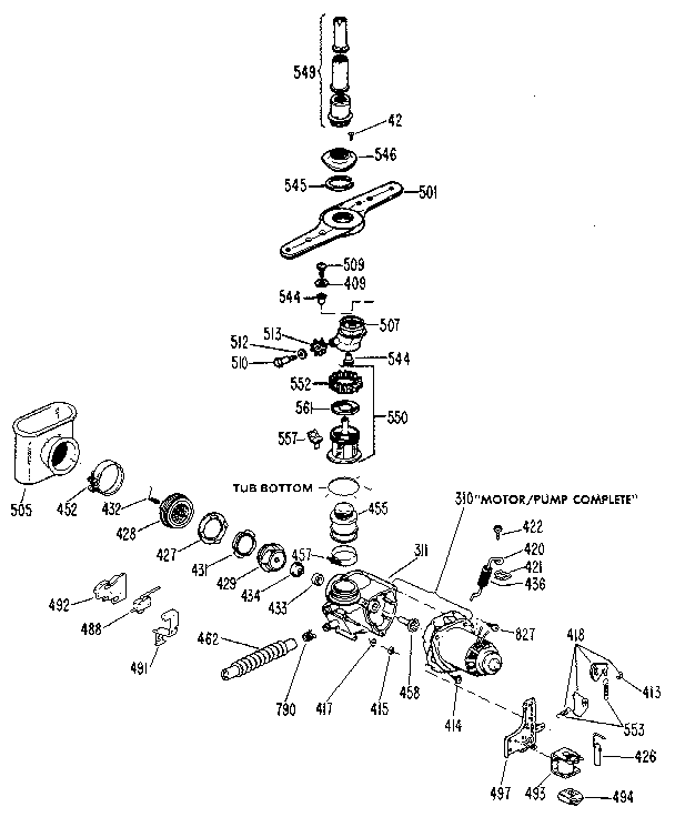 MOTOR-PUMP ASSEMBLY