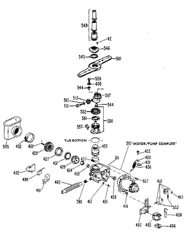 Motor-pump assembly