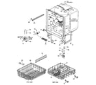 GE GSD2200M20 tub assembly diagram