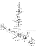 Motor and pump assembly