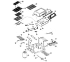 Charmglow 01580 chef's choice gas grill diagram