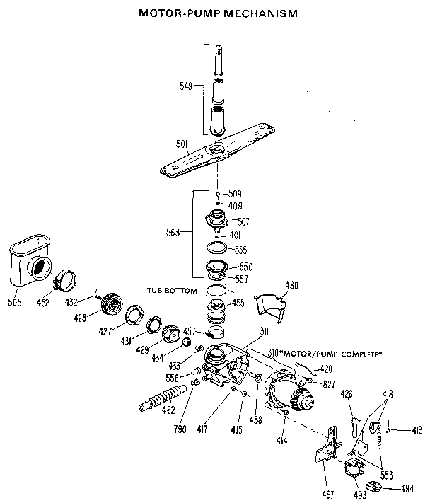 Motor-pump assembly