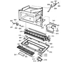 Kenmore 7218965381 grill and duct diagram