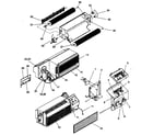 Climette/Keeprite/Zoneaire THA07R25STA functional parts diagram