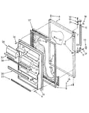 Refrigerator door