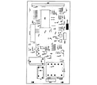 Kenmore 7218943580 power and control circuit board diagram