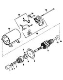 Starter motor no. 35763a
