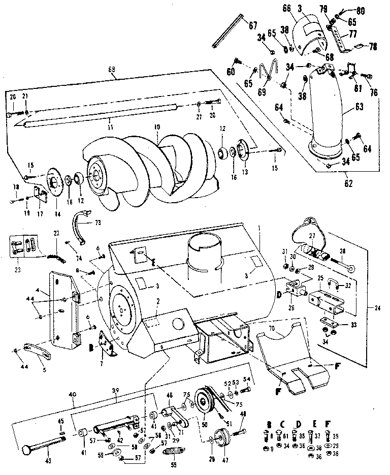 Auger  assembly