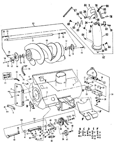 Auger  assembly