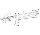 Craftsman 113298760 figure 1 - rip fence assembly 62952 diagram