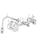 Figure 2 - on/off power outlet 60381