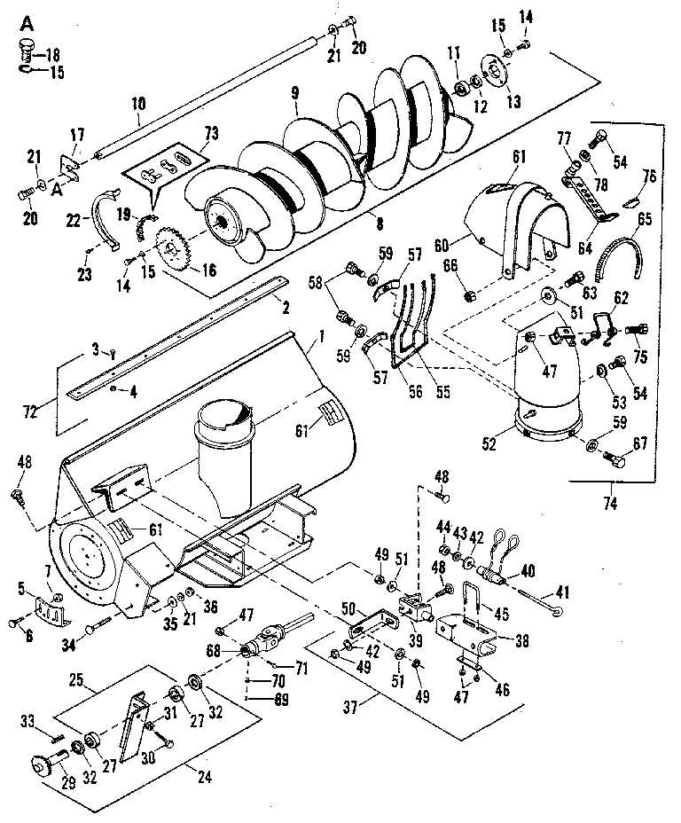 Auger  assembly