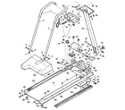 Weslo WL360500 unit parts diagram